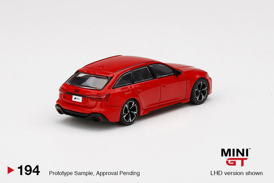 #194 - Audi RS 6 Avant Carbon Black Edition Tango Red