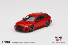 #194 - Audi RS 6 Avant Carbon Black Edition Tango Red
