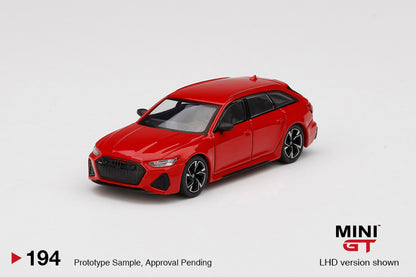 #194 - Audi RS 6 Avant Carbon Black Edition Tango Red