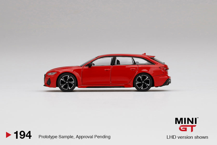 #194 - Audi RS 6 Avant Carbon Black Edition Tango Red
