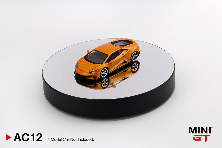 5" Display Turntable Black w/ Mirror Surface