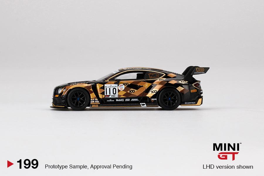 #199 - Bentley Continental GT3 #110 2019 Total 24 Hours of Spa