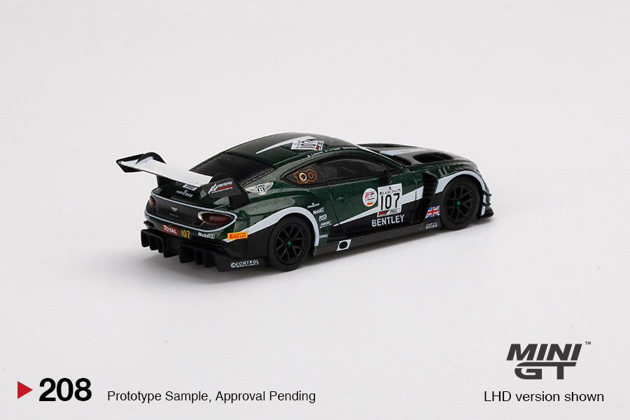 #208 - Bentley Continental GT3 #107 M-Sport Team Bentley 2019 Total 24 Hours of Spa