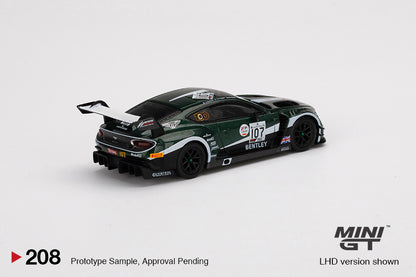 #208 - Bentley Continental GT3 #107 M-Sport Team Bentley 2019 Total 24 Hours of Spa