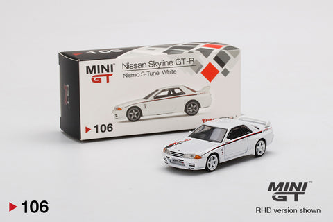 #106 - Nissan GT-R R32 Nismo S-Tune White