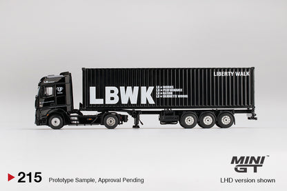 #215 - Mercedes-Benz Actros With 40 Ft Container