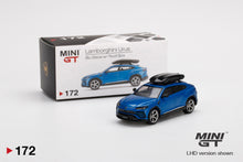 #172 - Lamborghini Urus Blu Eleos w/ Roof Box