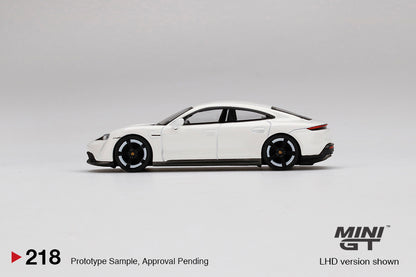 #218 - Porsche Taycan Turbo S White