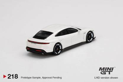 #218 - Porsche Taycan Turbo S White