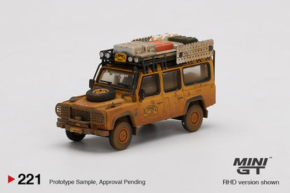 #221 - Land Rover Defender 110 Team UK 1989 Camel Trophy Winner (Dirty Version)