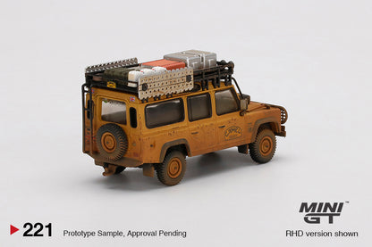 #221 - Land Rover Defender 110 Team UK 1989 Camel Trophy Winner (Dirty Version)