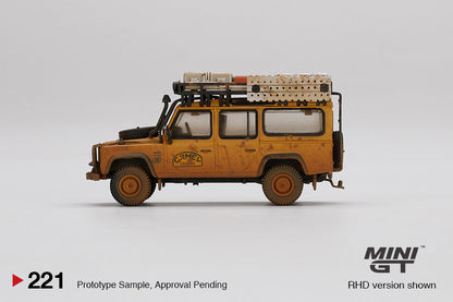 #221 - Land Rover Defender 110 Team UK 1989 Camel Trophy Winner (Dirty Version)
