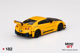 #182 - LB-Silhouette WORKS GT Nissan 35GT-RR Ver.1 Yellow (RHD / US Exclusive)