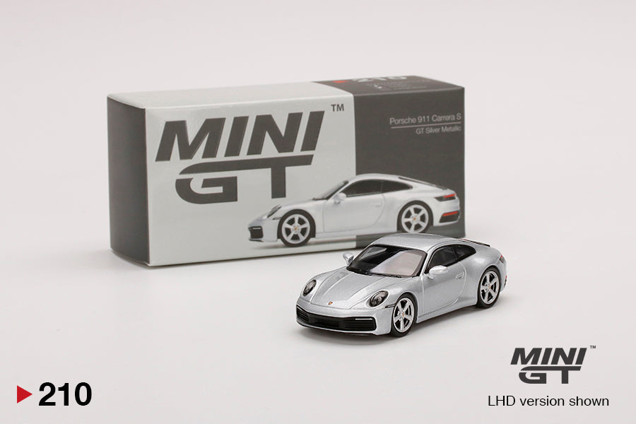 210 - Porsche 911 (992) Carrera S GT Silver Metallic – Modelmatic