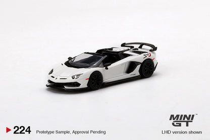 #224 - Lamborghini Aventador SVJ Roadster Bianco Canopus