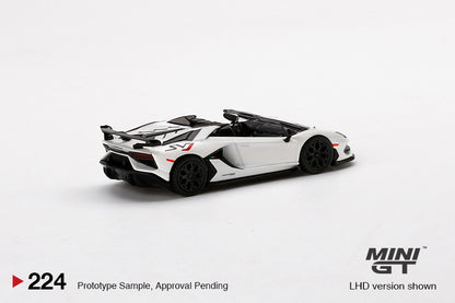 #224 - Lamborghini Aventador SVJ Roadster Bianco Canopus