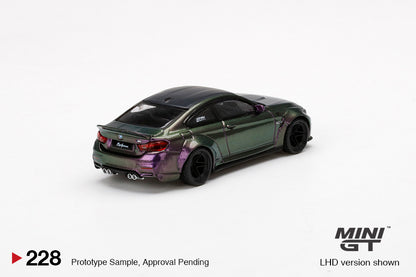 #228 - LB★WORKS BMW M4 Purple-Green Metallic