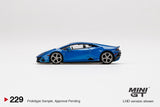 #229 - Lamborghini Huracán EVO Blu Eleos