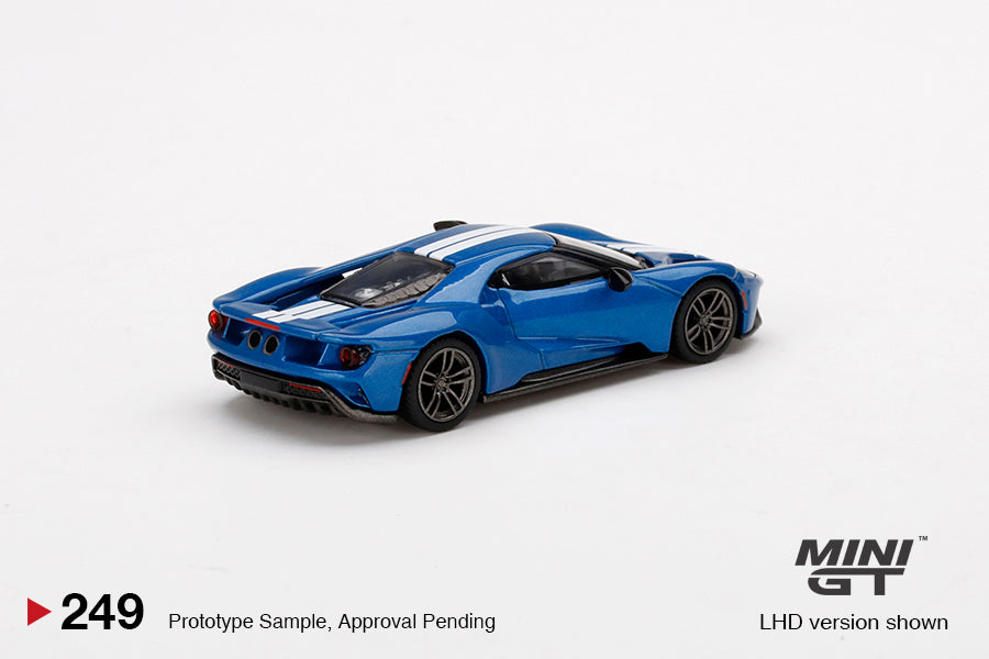 ミニカー MINI GT 249 Ford GT Liquid Blue 249 - Ford GT (Liquid Blue) – Modelmatic