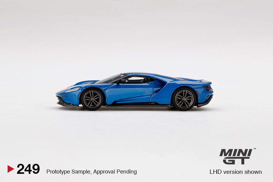 ミニカー MINI GT 249 Ford GT Liquid Blue 249 - Ford GT (Liquid Blue) – Modelmatic