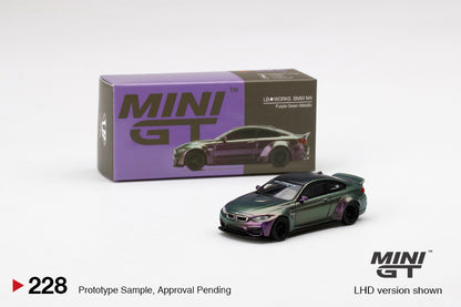 #228 - LB★WORKS BMW M4 Purple-Green Metallic