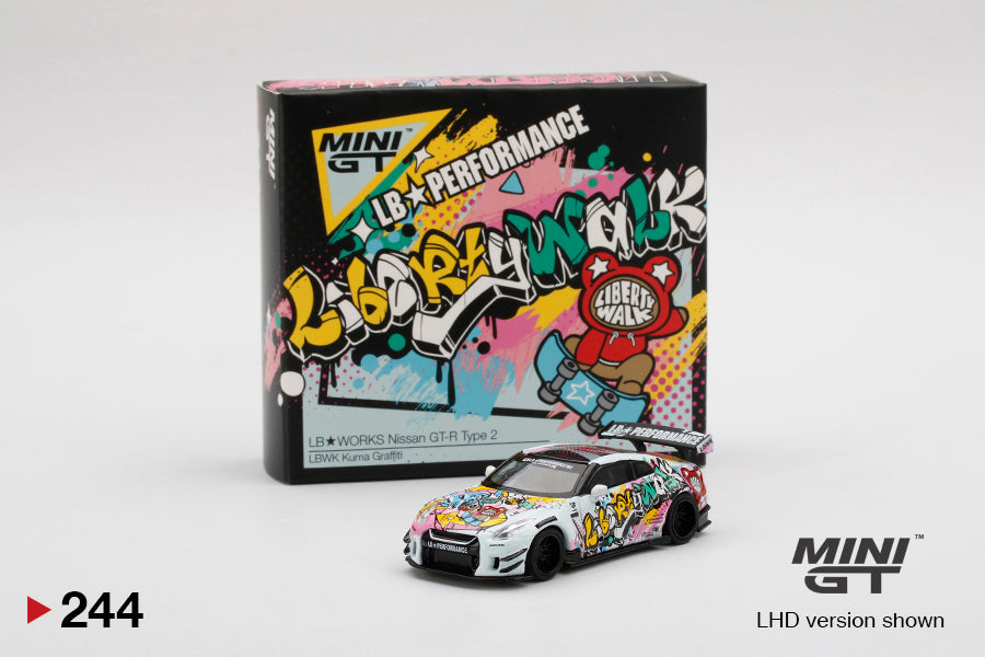 #244 - LB★WORKS Nissan GT-R R35 Type 2 Rear Wing ver 3 (Limited Edition 5000 pcs)