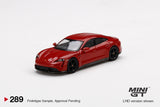 #289 - Porsche Taycan Turbo S Carmine Red