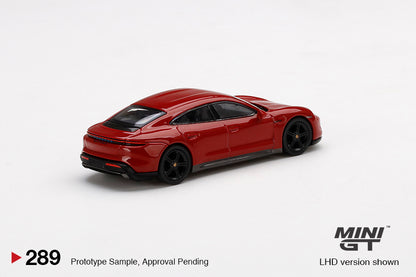 #289 - Porsche Taycan Turbo S Carmine Red