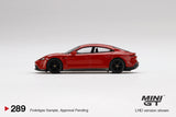 #289 - Porsche Taycan Turbo S Carmine Red