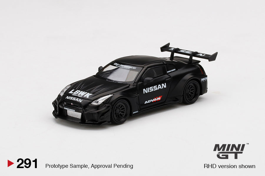 #291 - LB-Silhouette WORKS GT NISSAN 35GT-RR Ver.2 (Matt Black)
