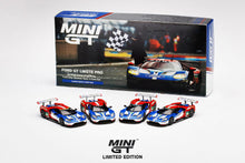 Ford GT LMGTE PRO 2016 24 Hrs of Le Mans Ford Chip Ganassi Team - 4 Cars Set