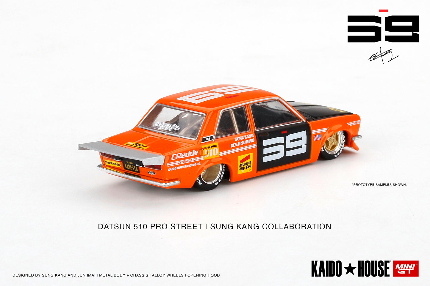 #004 - Datsun Pro Street SK510 (Orange) KAIDO★HOUSE