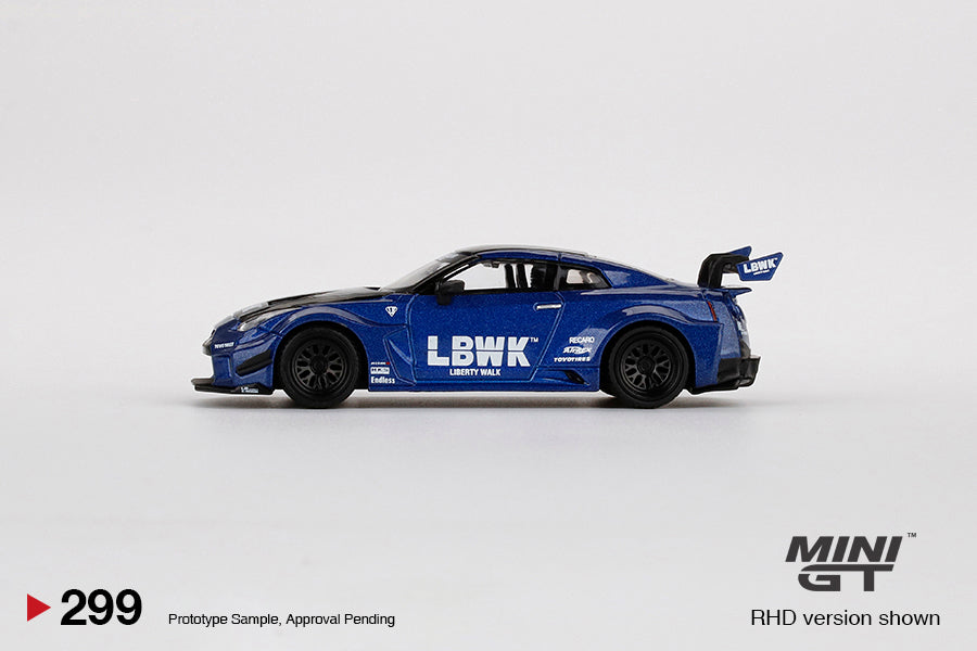 #299 - LB-Silhouette WORKS GT NISSAN 35GT-RR Ver.2 LBWK Blue