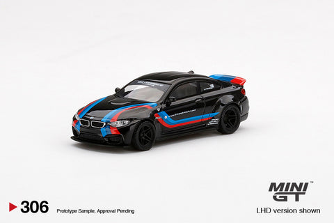 #306 - LB★WORKS BMW M4 Black W/ M Stripe (US Exclusive)