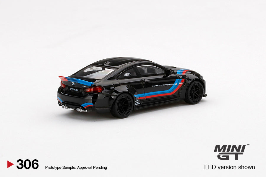 #306 - LB★WORKS BMW M4 Black W/ M Stripe (US Exclusive)