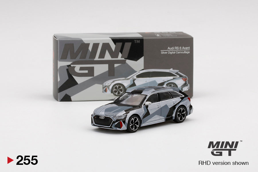#255 - Audi RS 6 Avant Silver Digital (Camouflage)