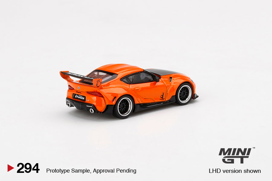 #294 - Pandem Toyota GR Supra V1.0 Orange (US Exclusive)
