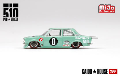 #008 - Datsun Pro Street KDO510 (Light Green) KAIDO★HOUSE