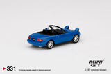 #331 - Mazda Miata MX-5 (NA) with Headlight Up (Mariner Blue)