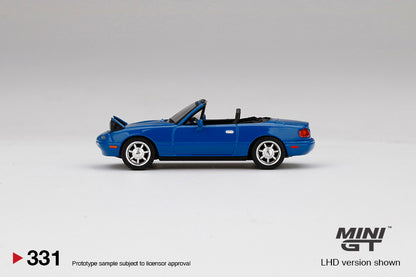 #331 - Mazda Miata MX-5 (NA) with Headlight Up (Mariner Blue)