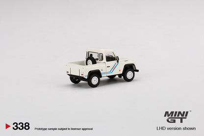 #338 - Land Rover Defender 90 Pickup (White)