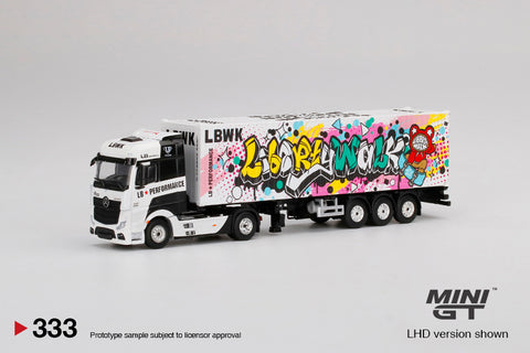 #333 - Mercedes-Benz Actros "LBWK Kuma Graffiti" with 40 Ft Container