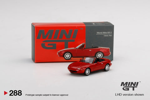 #288 - Mazda Miata MX-5 (NA) Classic Red