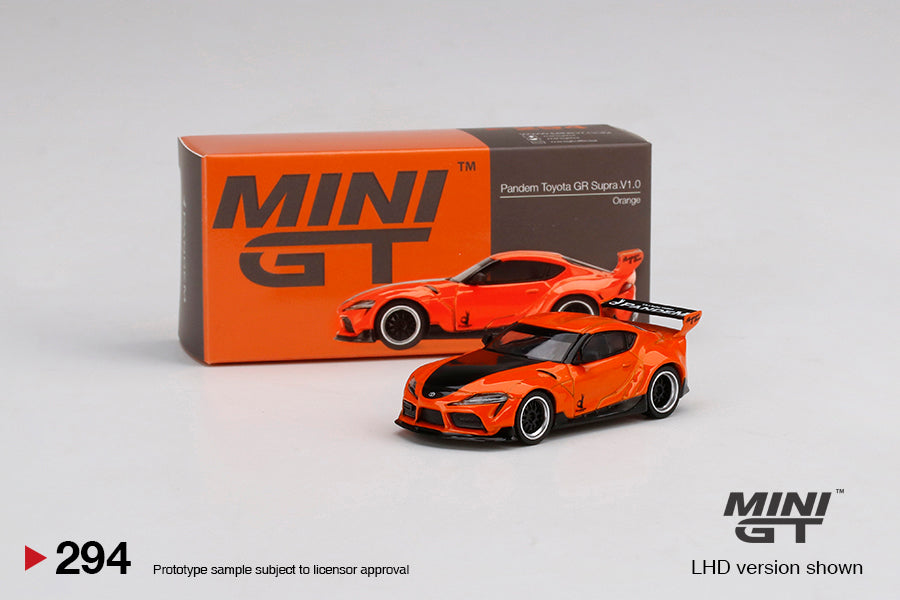 #294 - Pandem Toyota GR Supra V1.0 Orange (US Exclusive)