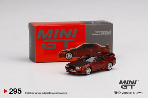 #295 - Nissan Skyline GT-R (R32) Red Pearl w/ BBS LM Wheel