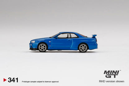 #341 - Nissan Skyline GT-R (R34) V-Spec II (Bayside Blue)