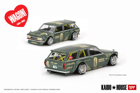 #010 - Datsun KAIDO 510 Wagon (Green)
