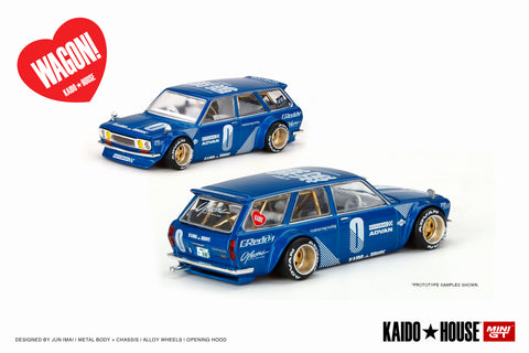 #011 - Datsun KAIDO 510 Wagon (Blue)