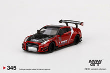 #345 - LB★WORKS Nissan GT-R R35 Type 2, Rear Wing ver 3 , Red, LB Work Livery 2.0