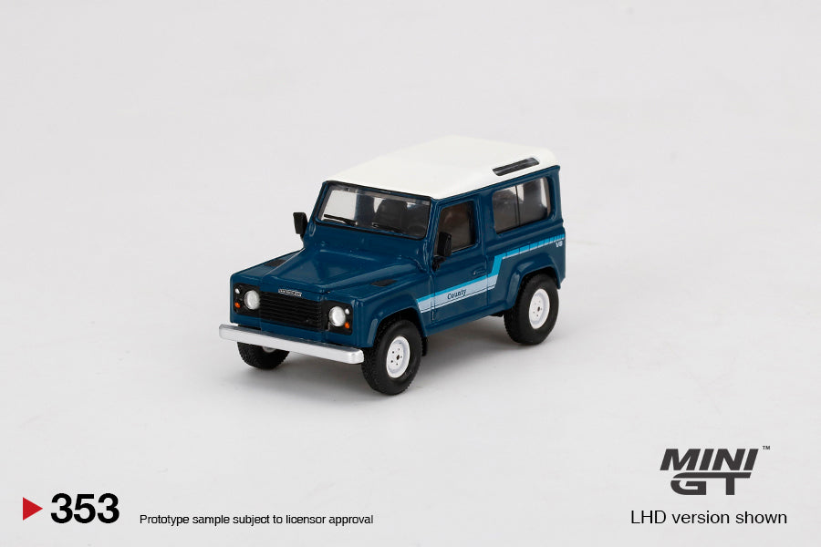 #353 - Land Rover Defender 90 County Wagon (Stratos Blue)